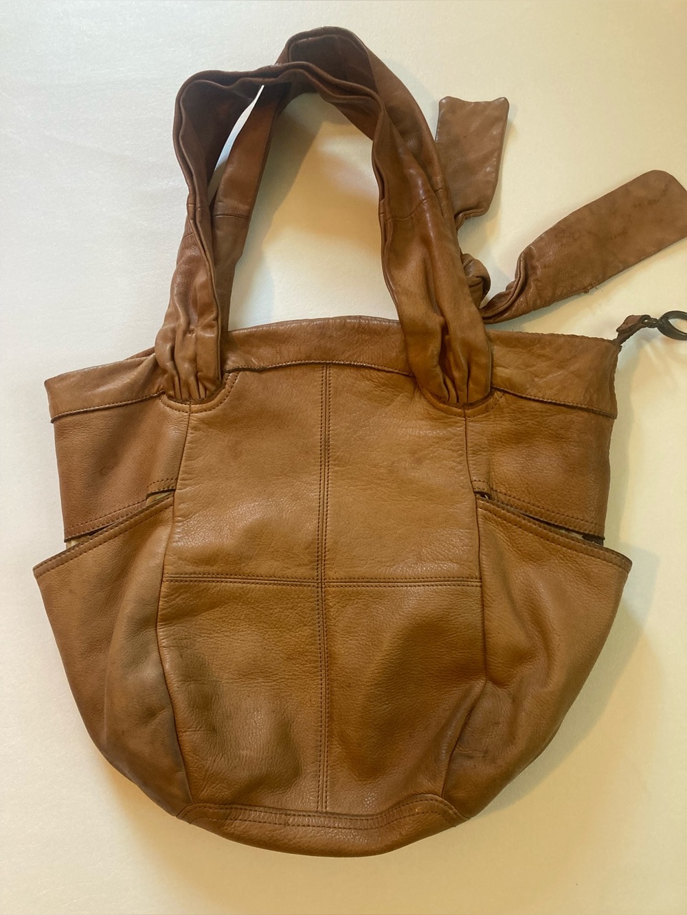 Lucky Penny soft leather slouchy bag